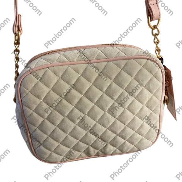 Juicy Couture royal couture crossbody quilted in pink clay crystal NWT $79 - Picture 4 of 10